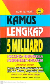 Kamus lengkap 5 milliard