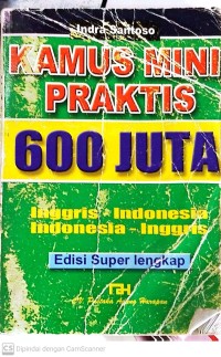 Kamus mini praktis 600 juta