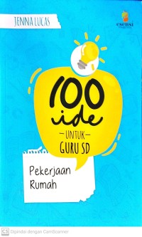 Pekerjaan rumah 100 ide untuk untuk guru sd