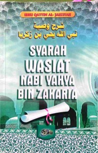 Image of Syariah Wasiat Nabi Yahya
