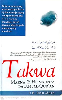 Image of Takwa (makna dan hikmahnya dalam al-qur'an)