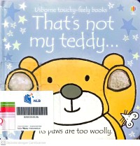 Image of That's not my teddy...